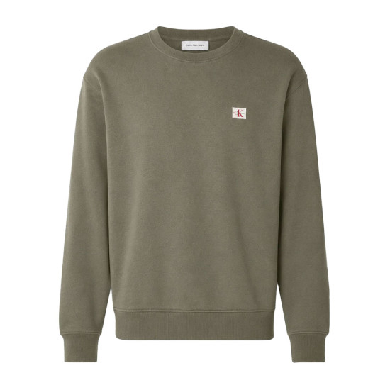 Calvin Klein Ανδρικό φούτερ French Terry Woven Label Sweatshirt